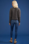 Skinny Fit Denim Trousers - Blue
